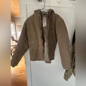 Carhartt Brown Hooded Jacket